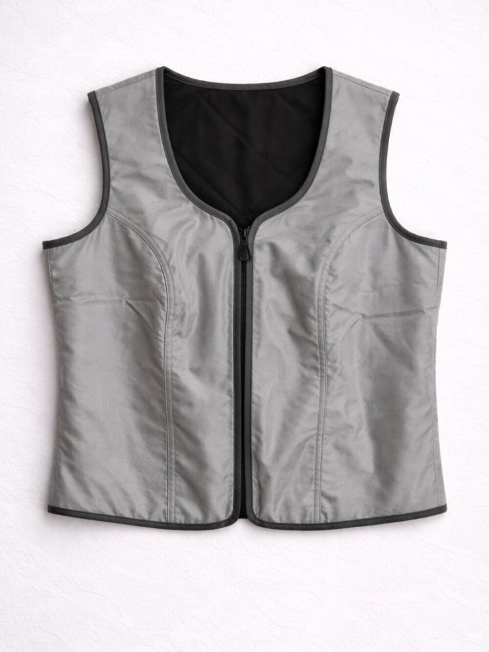 NWT Silver Eagle Women's Gray Classic Cooling Vest Size Medium
